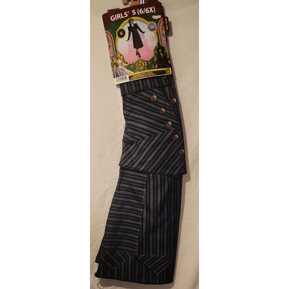 NWT Wicked ELPHABA SHIZ Child Costume size S 6/6x Rubies Halloween Party